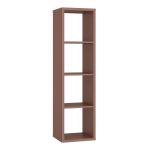 Mauro 3 Shelves Storage Unit in Terracotta - Image 3