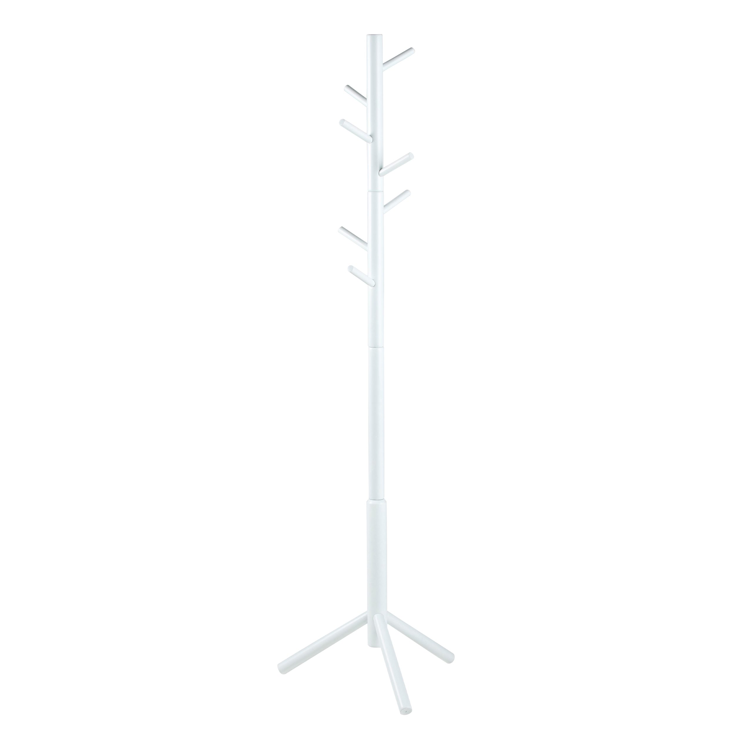 90A0000060342_1 Bremen Coat Stand in White - Image 1