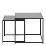 Seaford Nest of Tables in Ash Black - Image 2