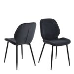 Femke Dining Chair in Anthracite Set of 4 - Image 3