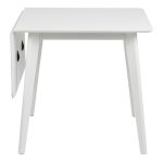 Roxby Square Dining Table in White 120x80cm - Image 2