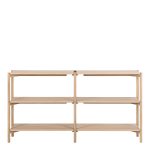 Braidwood Bookcase with 4 Shelves in White Oak Veneer - Image 2