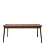 Montreux Rectangular Extending Dining Table in Walnut 180-219 cm - Image 2