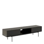Angus TV Unit in Black - Image 3