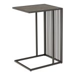 Strington Tall Side Table in Black