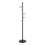 Aspen Coat Hanger, Frame and Base in Matt black - Image 2