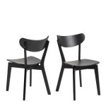 Roxby Dining Chairs in Black Set of 2 - Image 3