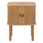 Langley Square Bedside Table in Oak - Image 2