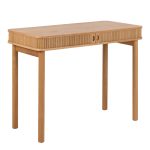 Langley Office Desk in Oak - Image 3