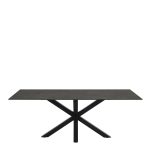 Heaven Dining Table with Ceramic Black Top 200cm - Image 2