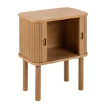 Langley Square Bedside Table in Oak - Image 3