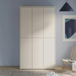 Alice Springs Tall Shoe Cabinet with 6 Doors Push-to-Open in Sand