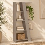 Natta 5-Tier Shelving Unit in Taupe