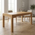 Cortina Extending Dining Table 160-200cm in Grandson Oak