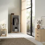 Escape Wardrobe, Chest and Nightstand in Jackson Hickory - Image 2
