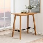 Chara Bar Table in Oak