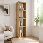 Mauro 3 Shelves Storage Unit in Artisan Oak