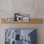Cortina Wall Shelf 156cm in Grandson Oak