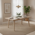 Atlantic Extendable Dining Table in Oak 200/300 x 100 x 75cm