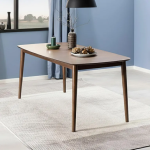 Montreux Rectangular Extending Dining Table in Walnut 180-219 cm