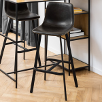 I_Oregon Bar Chair in Black Set of 2