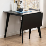 Roxby Extending Dining Table 120x80cm in Black