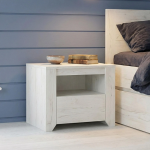 Angel 1 Drawer Bedside Cabinet