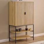 Jaipur Cabinet with 2 Doors in Wild Oak