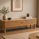 Langley TV Unit in Oak