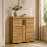 Cortina 2 Door Shoe Cabinet in Grandson Oak
