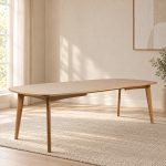 Marte Extendable Dining Table in Oak 180/270 x 102 x 76cm