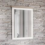 Illopa Mirror in Oak Nelson/Snowy Oak