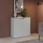 Ganymede 2 Door Cupboard in Light Grey