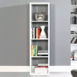 Mauro 3 Shelves Storage Unit in Matt White