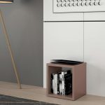 Mauro Singular Storage Unit in Terracotta