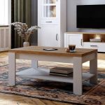 Bohol Coffee Table in Riviera Oak/White