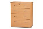 3 Drawer Bedside Chest - Image 2
