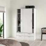 Line Wardrobe with Sliding Doors & Drawers - Image 2