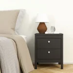 Madrid Package – Bedside Table Drawers Chest Wardrobe - Image 3