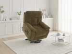 Cornwall Rise and Recline Massage Chair Brown - Image 3