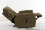 Cornwall Rise and Recline Massage Chair Brown - Image 4