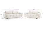 Azzuro Sofa Cream 3+2 Set - Image 2