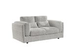 Bari Sofa Grey 2 Seater - Image 2
