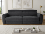 Dakota Electric Sofabed Black 3 Seater - Image 3