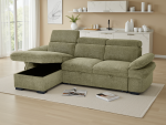 Hudson Sofabed Green Universal Corner - Image 2