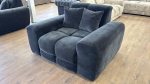 Jacob Sofa Black Armchair - Image 3