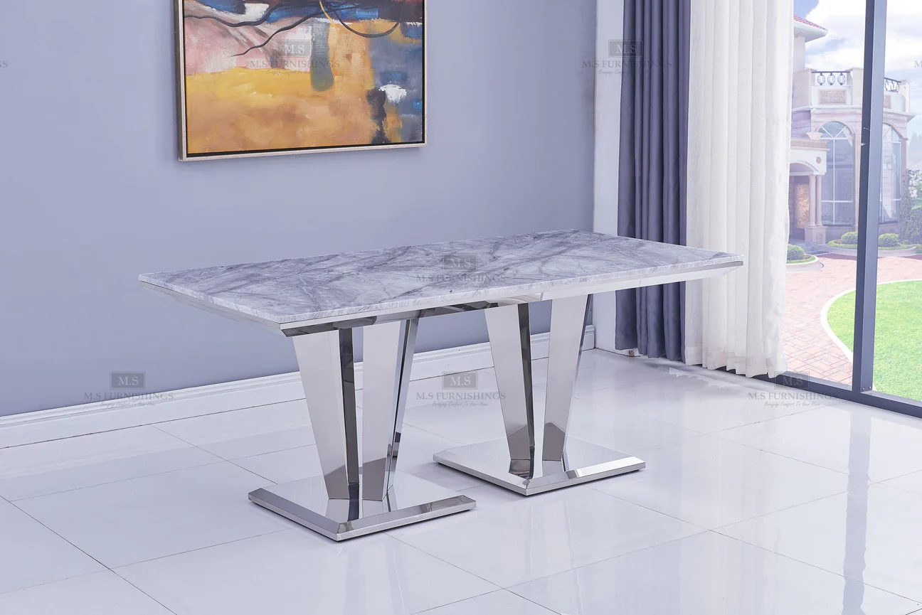 RiccardoGreyBIG180cmTableDT-600-180_Image1_1296x Riccardo Marble Dining Table - Image 1
