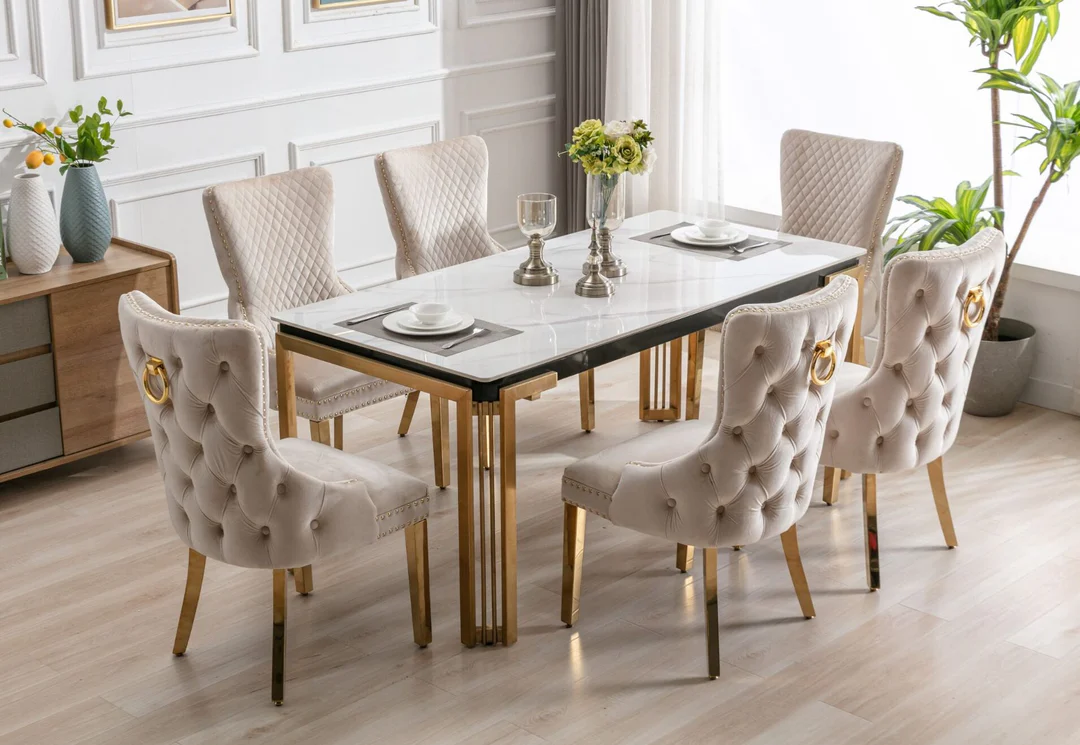 Sorrento-Rectangle-e1678024368940_1080x Sorrento Rectangle Ceramic Gold Table - Image 1
