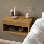 Cholet Square Bedside Table with 1 Drawer