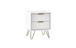 Murano 2 Drawer Bedside - Image 2